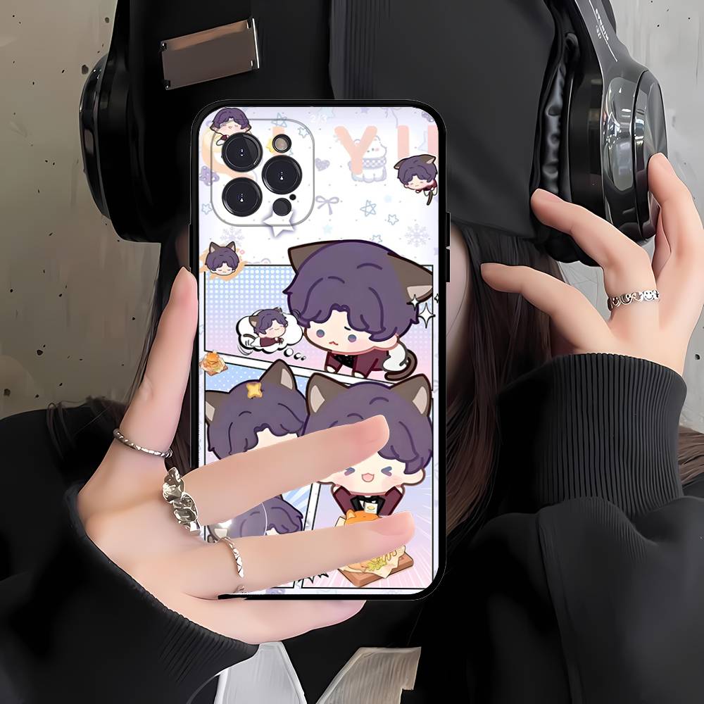 

Love And Deepspace Phone Case For IPhone 16 15 14 13 12 Mini 11 Pro XS Max X XR SE 6 7 8 Plus Soft Silicone Cover iPhone 15 plus