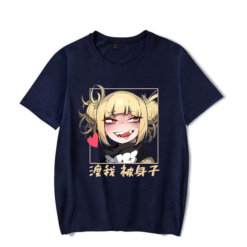 Hot Anime Himiko Toga Printed T Shirts Women Casual Tops Summer Short Sleeve Harajuku T Shirts
