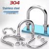304 Stainless Steel U-Bolt Pipe Clamp