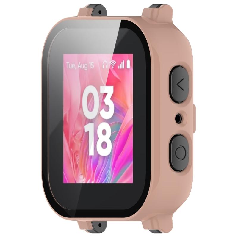 Screen Protector Case For Gabb Watch 3 Full Coverage PC Bumper for Smartwatch Protective Cover Case