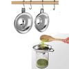 Stainless Steel Canning Funnel Wide Mouth Kitchen Funnel 2Size Mason Jar Jam Liquid Funnel Multifunctional Oil Spice Funnel