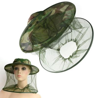 Mosquitera para insectos, malla para la cara, pesca, caza, acampada al aire libre, gorra protectora