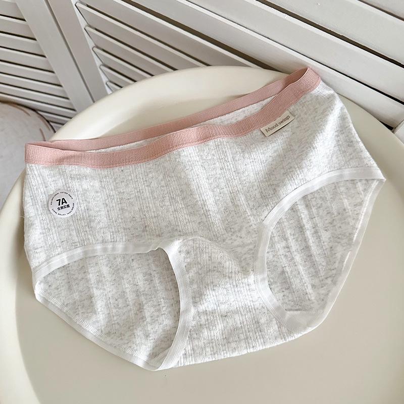 Women's & Girls' Antibacterial Cotton Briefs - Class A, New Style, Plus Size, Extended Crotch