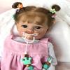 55cm Simulation Rebirth Doll Gummed Body Reborn Doll Vinyl Vinyl Barbie Doll Girls Toy