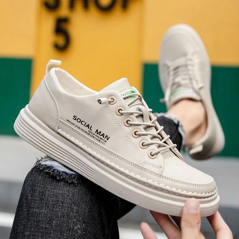 Fashion Fashion 2024 Sneakers Flat Summer Leisure Men's Casual Shoes Size 44 Breathable New In Classic Original High Quality Male Shoe