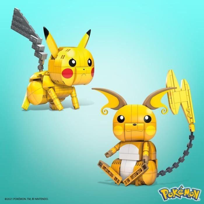 Mega Construx - Pokémon - Coffret Trio Évolution Pikachu - jouet de construction - 7 ans et +
