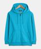 Topboy [Non-Fleece Or Fleece] Standard Fit Zip-Up Hoodie Light Blue