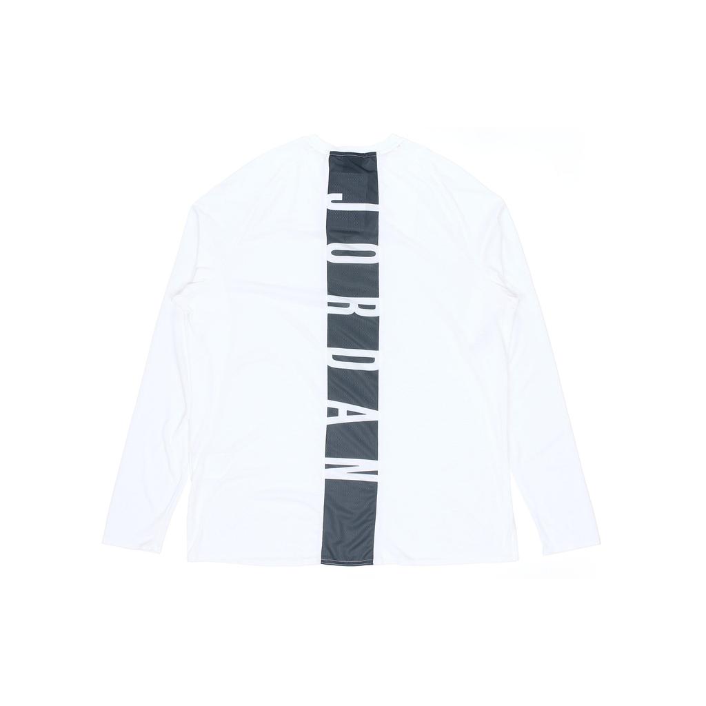 Jordan T Shirts Men's White Crew Neck Moderate Straight Fit 926437-100