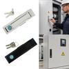 Chrome Finish Gate Lock Multi-purpose Distribution Box Lock Cabinet Door Lock  Electrical Cabinet