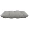Seat Cushions 4 Pcs Light Grey 40 X 40 X 6 Cm Microfiber