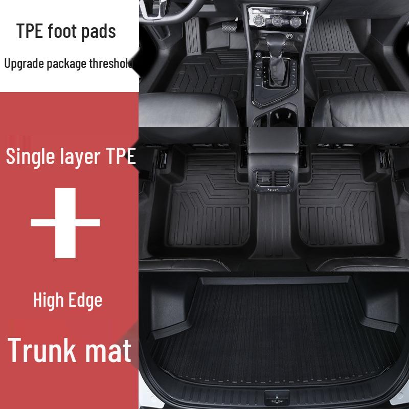 TPE Floor Mats for Honda: CRV, Accord, Civic, XR-V, Vezel, Avancier, UR-V, Breeze, Fit, Lingpai, Elysion.