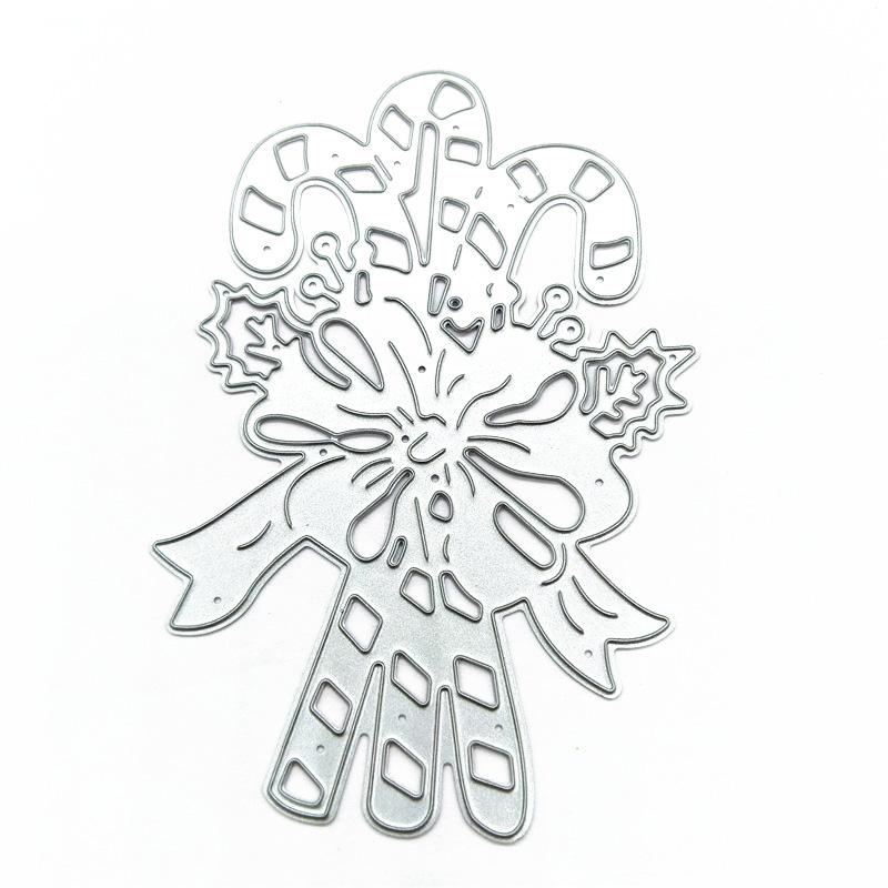 

Рождественский зонтик с ручкой и бантом, дизайн, стиль, металлические штампы, сделай сам, скрапбукинг, тиснение, трафарет, бумага, шаблон для альбома серебряный