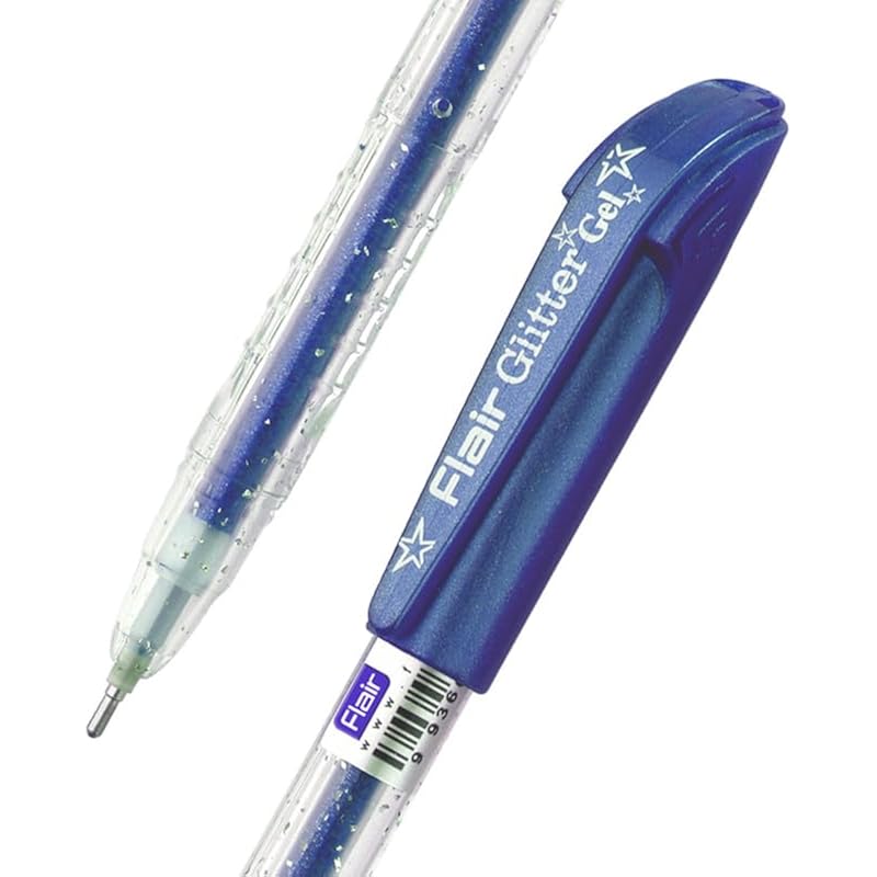 Flair Xtra Sparkle Glitter 10 Colours Gel Pen 110