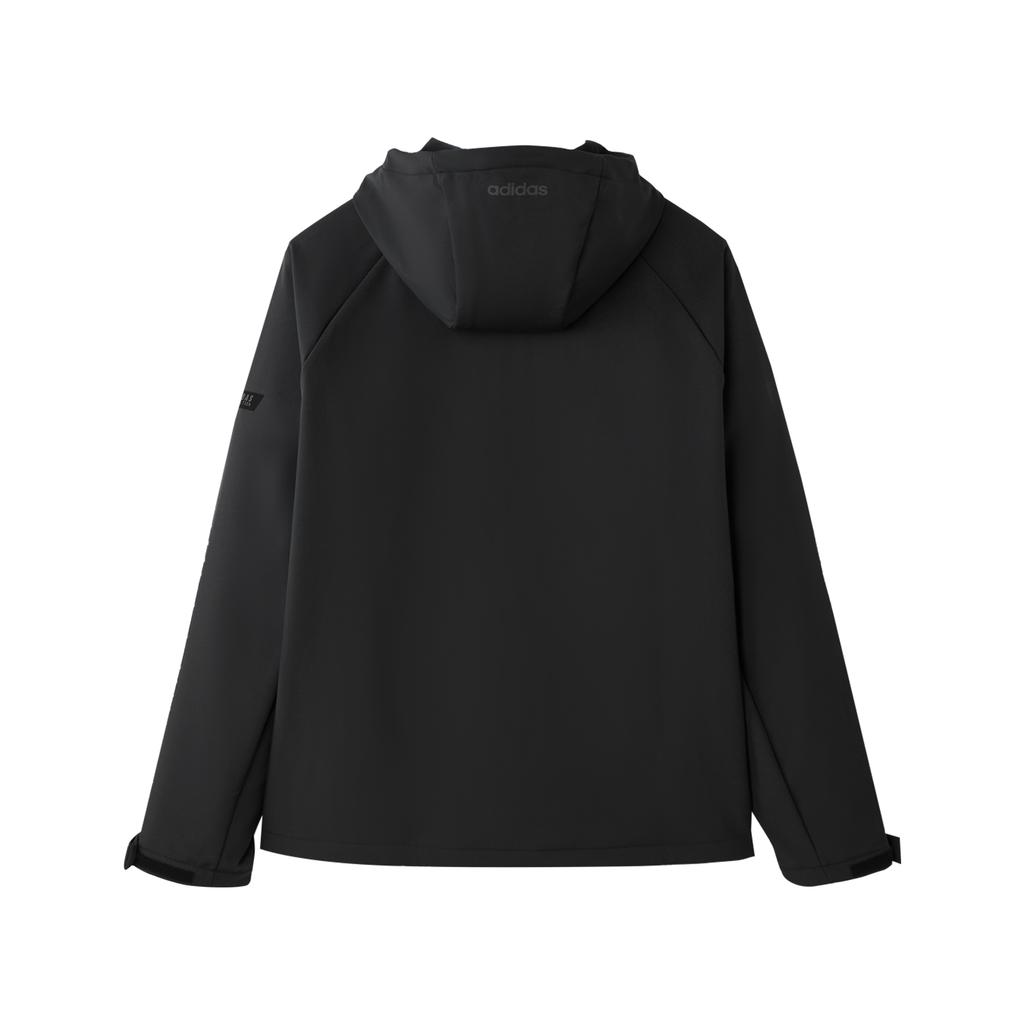 Adidas Hooded Versatile Warm Casual Sports Jacket Unisex Jackets KG8966