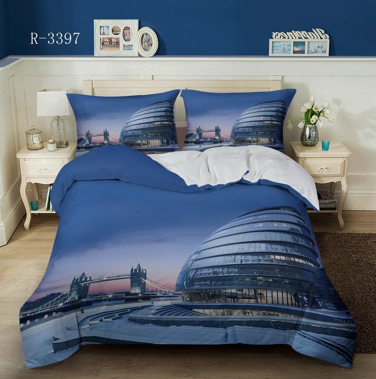 Great Wall King Queen Duvet Cover Old Chinese Building Bedding Set For Teens Adults Architecture 2/3 Pcs Polyester Quilt Cover
