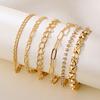 Bracelet Set Layer Geometric Design Metal Handmade Women's Fashion Jewelry Bracelet