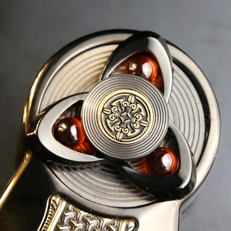 Xuanjia of the Tang Dynasty Fidget Spinner Metal Magnetic Mechanical Ratchet Slider Decompression Fingertip Gyro Toy Adults Gift