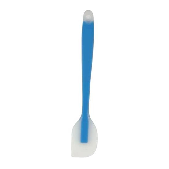 Soft Silicone Spatula Food-Grade Heat-Resistant Cooking Baking Tool Flexible Curved Head Spatula Fits Pots Bowls Non-Stick Safe Kitchen Utensil