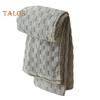 Flannel Blanket Thickened Double-sided Plush 3D Checkered Texture Solid Color Office Nap Home Bed Sofa Travel Cozy Warm Winter Blanket