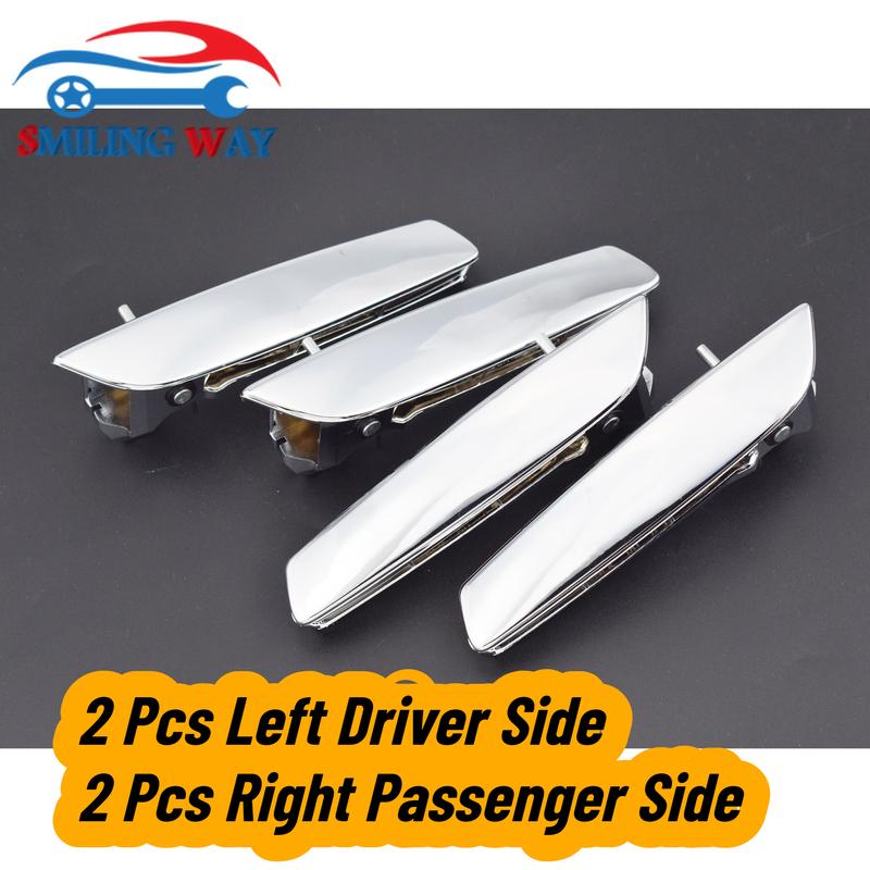 

4pcs Interior ide Door Pull Handle Left Right For Chevrolet Silverado Tahoe Suburban & GMC Sierra Yukon & Cadillac Escalade