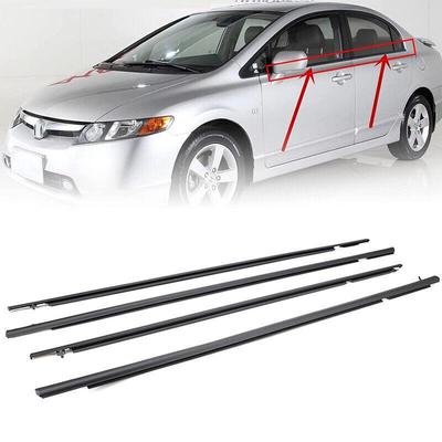 4 Buc. Garnitură Moldură Geam Auto Etanșare Parbriz Potrivire Pentru Honda Civic Sedan 06-11