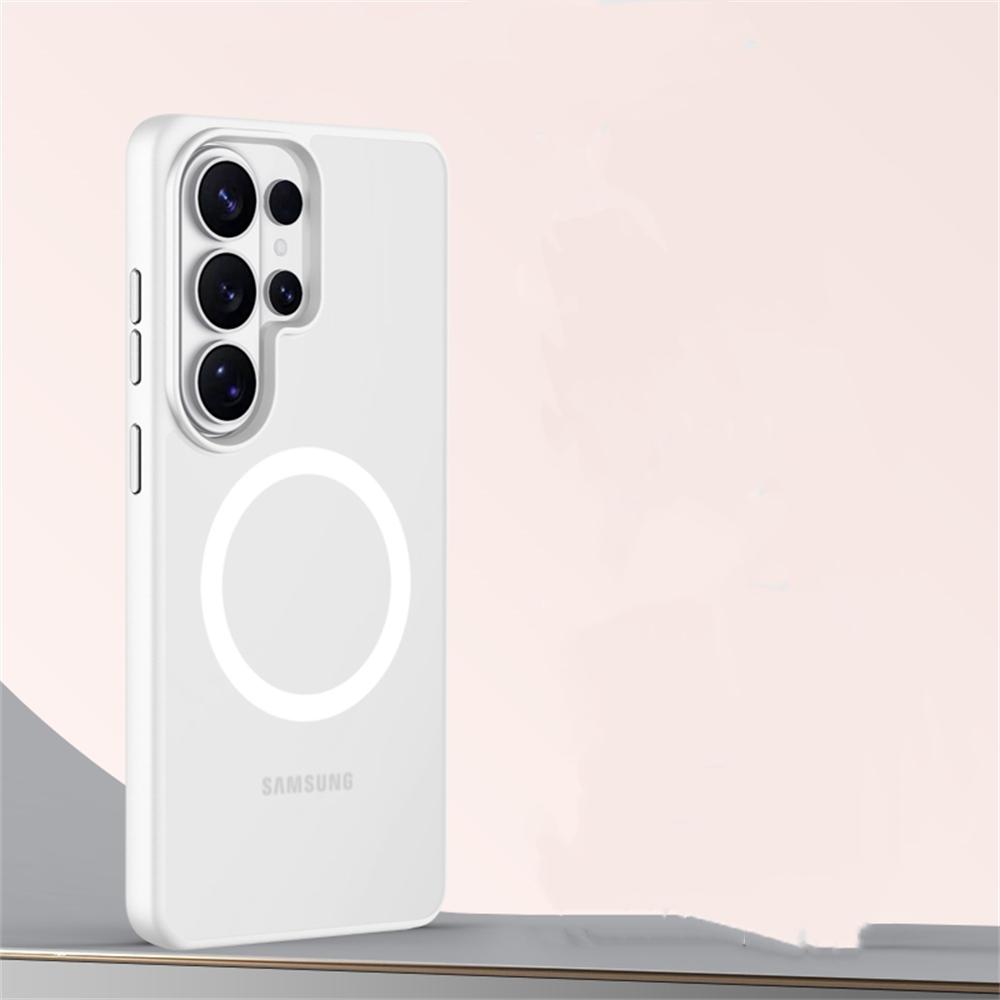 Luxuriöse Mat-Transparente Magnetische Kabellose Lade Handyhülle Für Samsung Galaxy S26 Ultra S26 Plus Für Magsafe Neue Mode Hülle