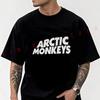 2026 Baumwolle Lässiges T-Shirt Rockband Arctic Monkeys Aufdruck Moto T-Shirt Herren Sommer Radsport Sportbekleidung Oberteile T-Shirt