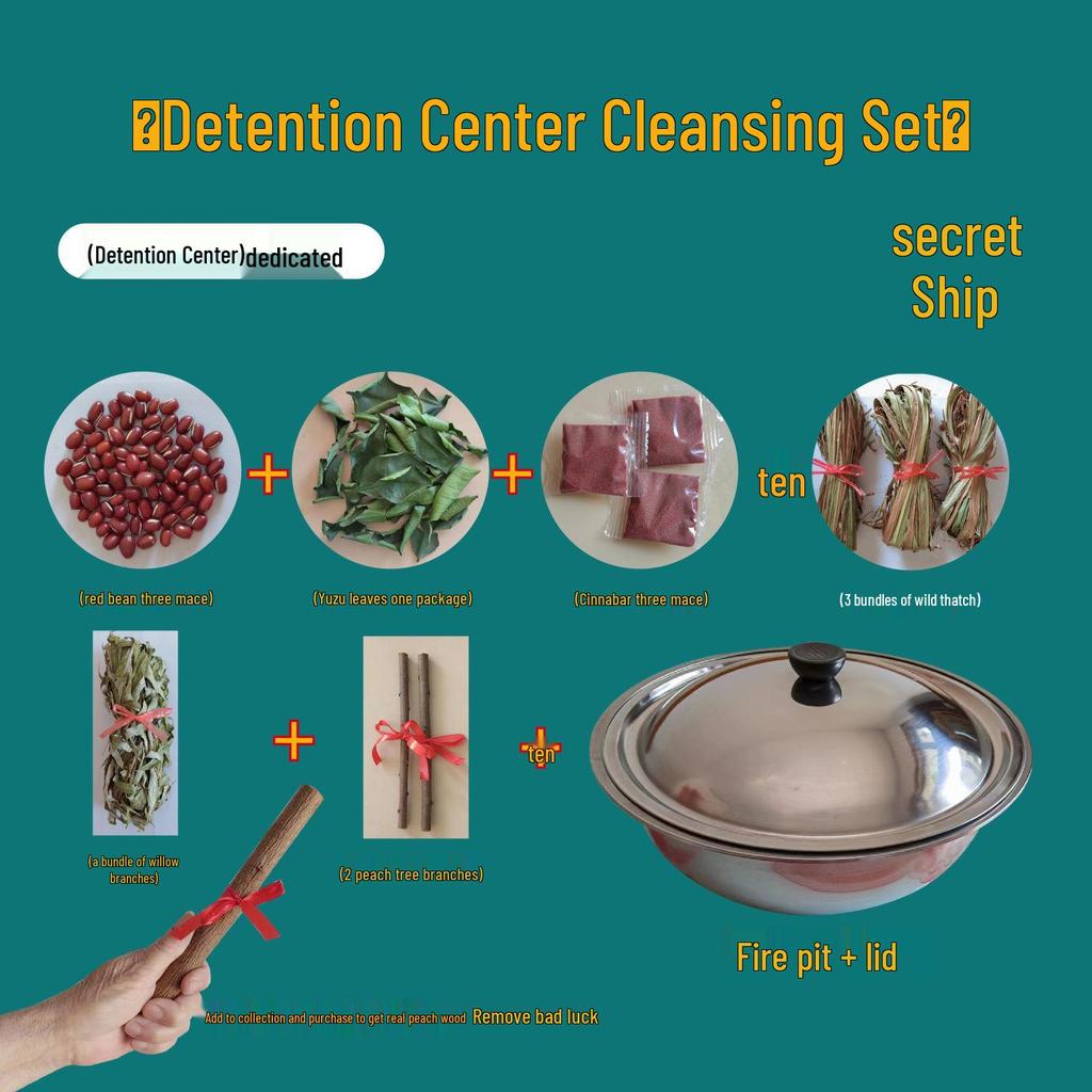 Luck-Cleansing Set: Lemongrass, Pomelo, Willow & Peach for Home & Wedding