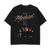 2026 MJ Michael Jackson Biopic Movie Golden Graphic T-shirt Men Women Y2K Clothing Casual Suitable for Both Men and Women