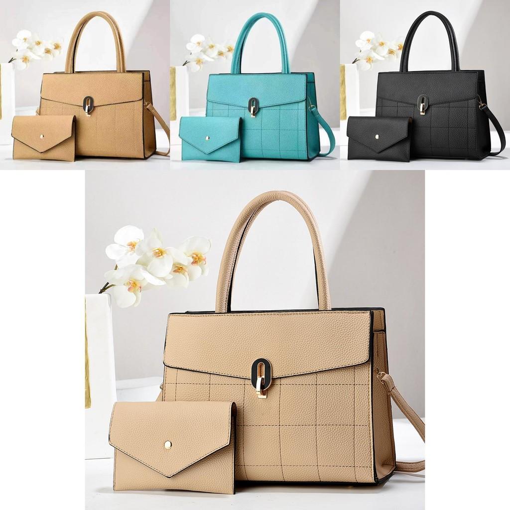 Stylish Retro Plaid Large Capacity Fashion Tote Bag For Everyday Use In Black And Macaron Colors