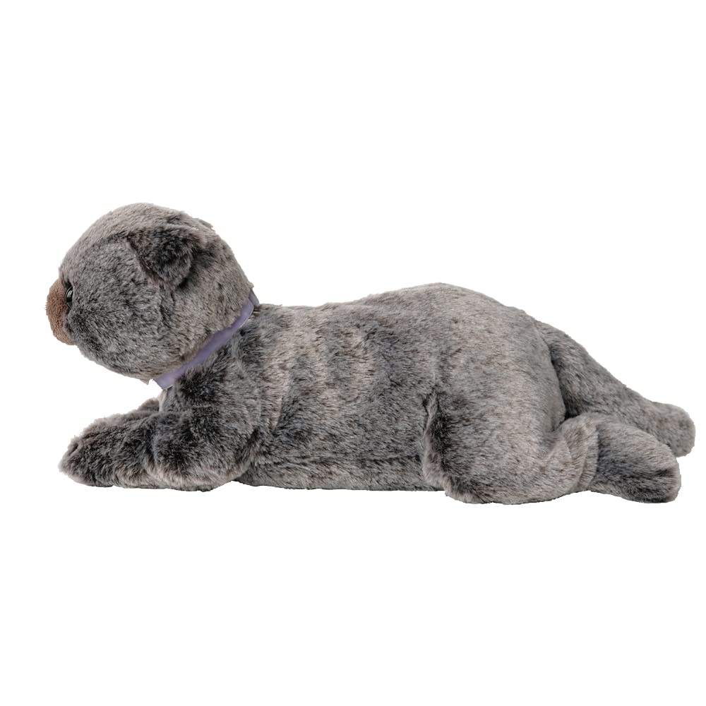 Sunlemon Knee Cat Scottish Fold Gray x x cm Stuffed Animal 17.5 12.6 33.2 P-8342