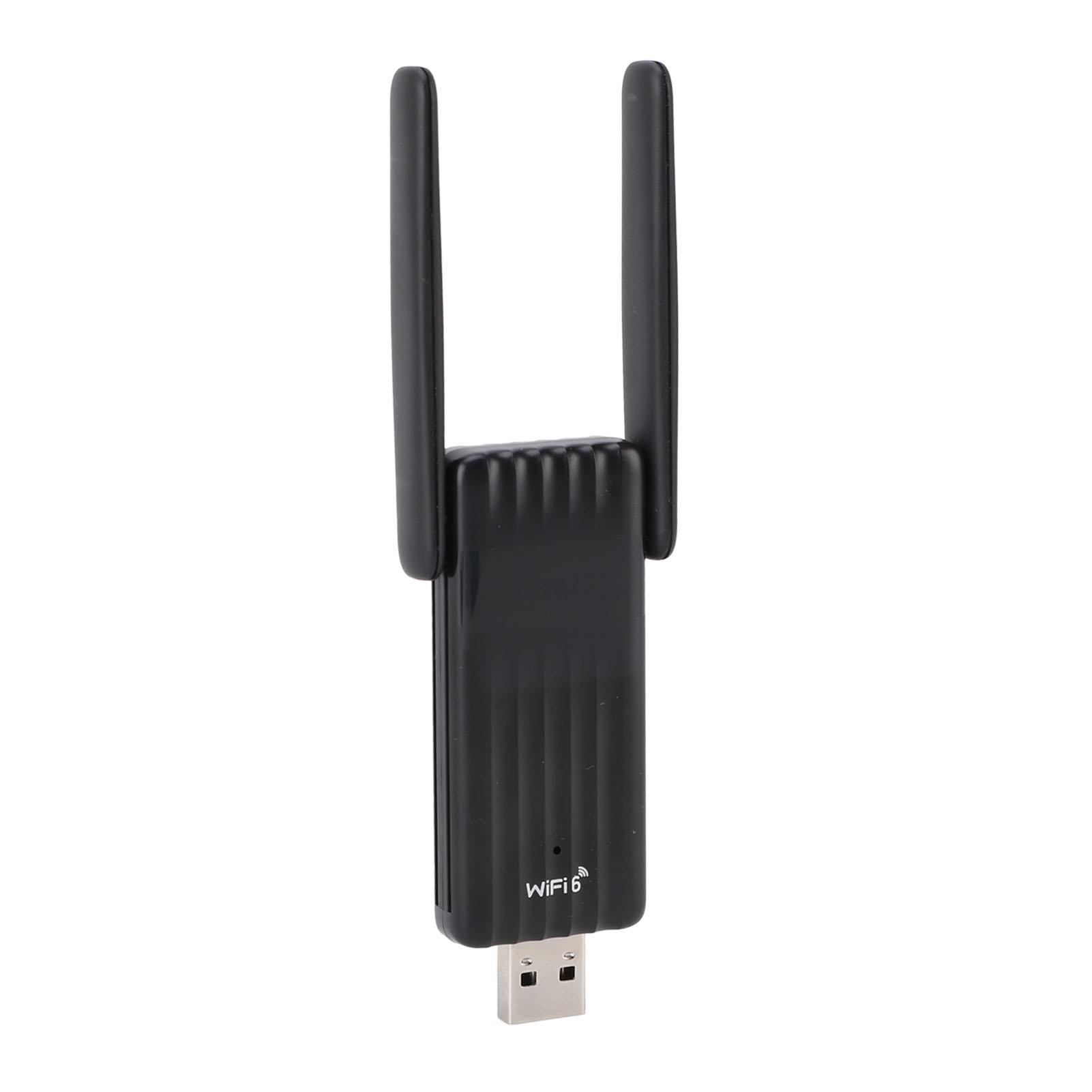 

USB WiFi Адаптер 900 Мбіт/с Дводіапазонний 2.4G 5.8GHz WiFi Бездротовий Адаптер Подвійна Високопосилена Складна Антена