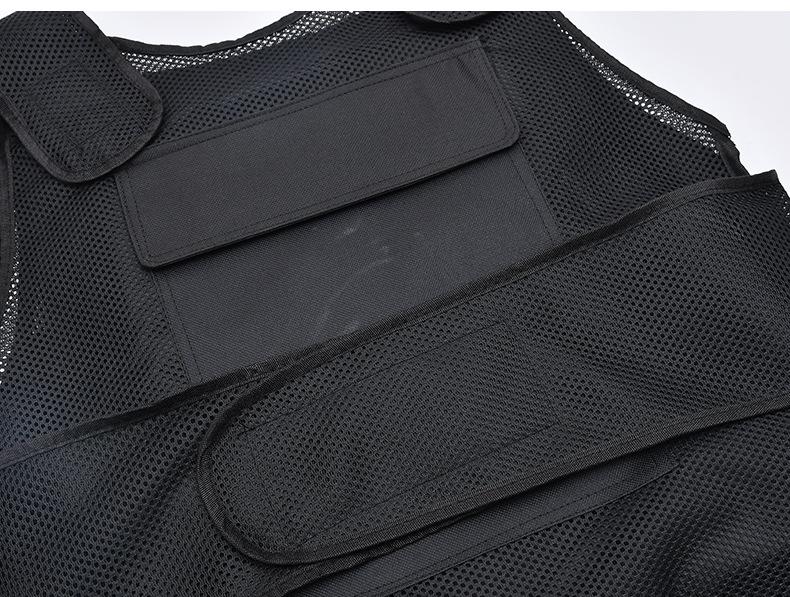 Stab-Proof Security Vest - Durable Protective Wear for Duty Guards