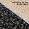 Diatomaceous Earth Bath Mat 3D Peony Pattern Quick Dry Floor Mat Non-slip Backing Bathroom