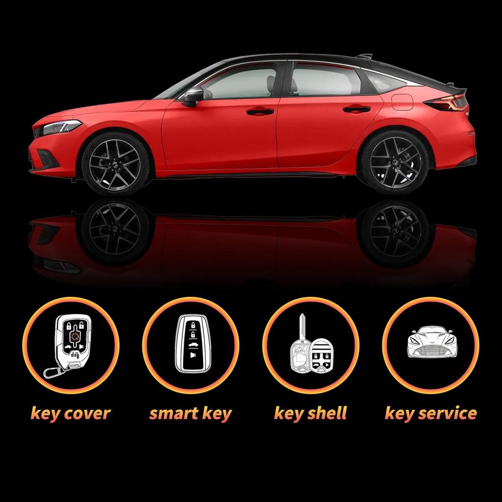 ABUDU fit for 2018- Honda 10th Gen Accord Smart Key Remote Key Fob 433MHz 4A Chip 4 +1 Buttons FCC ID: CWTWB1G0090