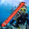 4FT High Visibility Inflatable Scuba Diving SMB Surface Signal Marker Buoy Accessory