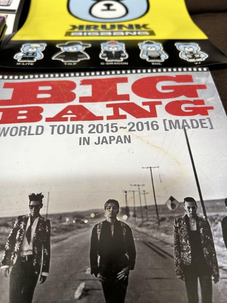 [USED] BIGBANG Mixed Set DVD T-shirt etc.