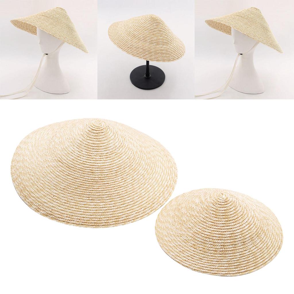 Fashion Hat Handmade Weave Floppy Traditional Oriental Hollowed Farmer Breathable Hat for Beach Women Men