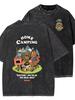 Washed TShirt Cotton Short Sleeve Loose Large Casual Sports Fitness TShirt Unisexs Harajuku Clothing  Women Clothing Goth Tshirt