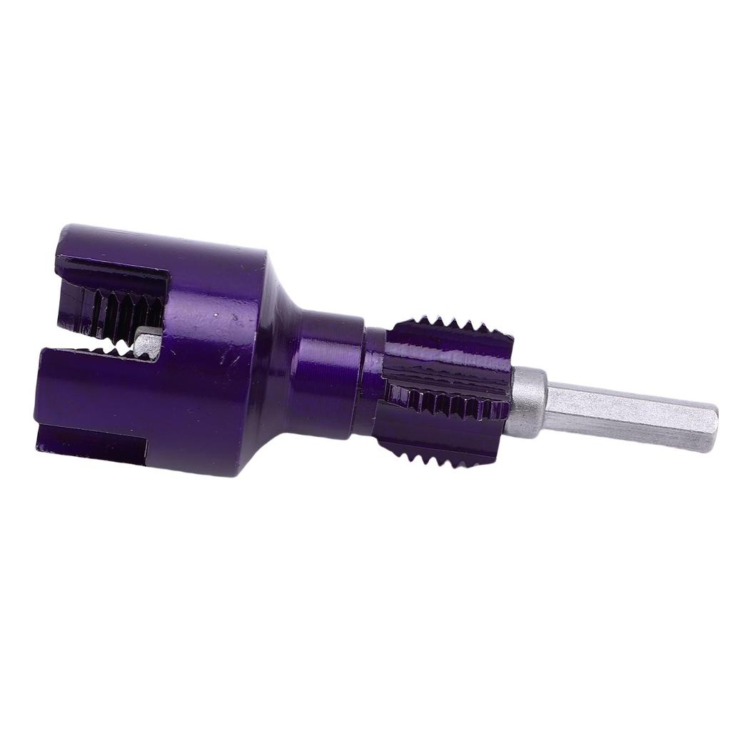 Pipe Thread Cutting Tool Integrated Internal External Threading G1 2 PVC Threader Hex Shank