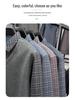 Men's Winter Knit Shirt with Velvet Thickened Layer and Collar