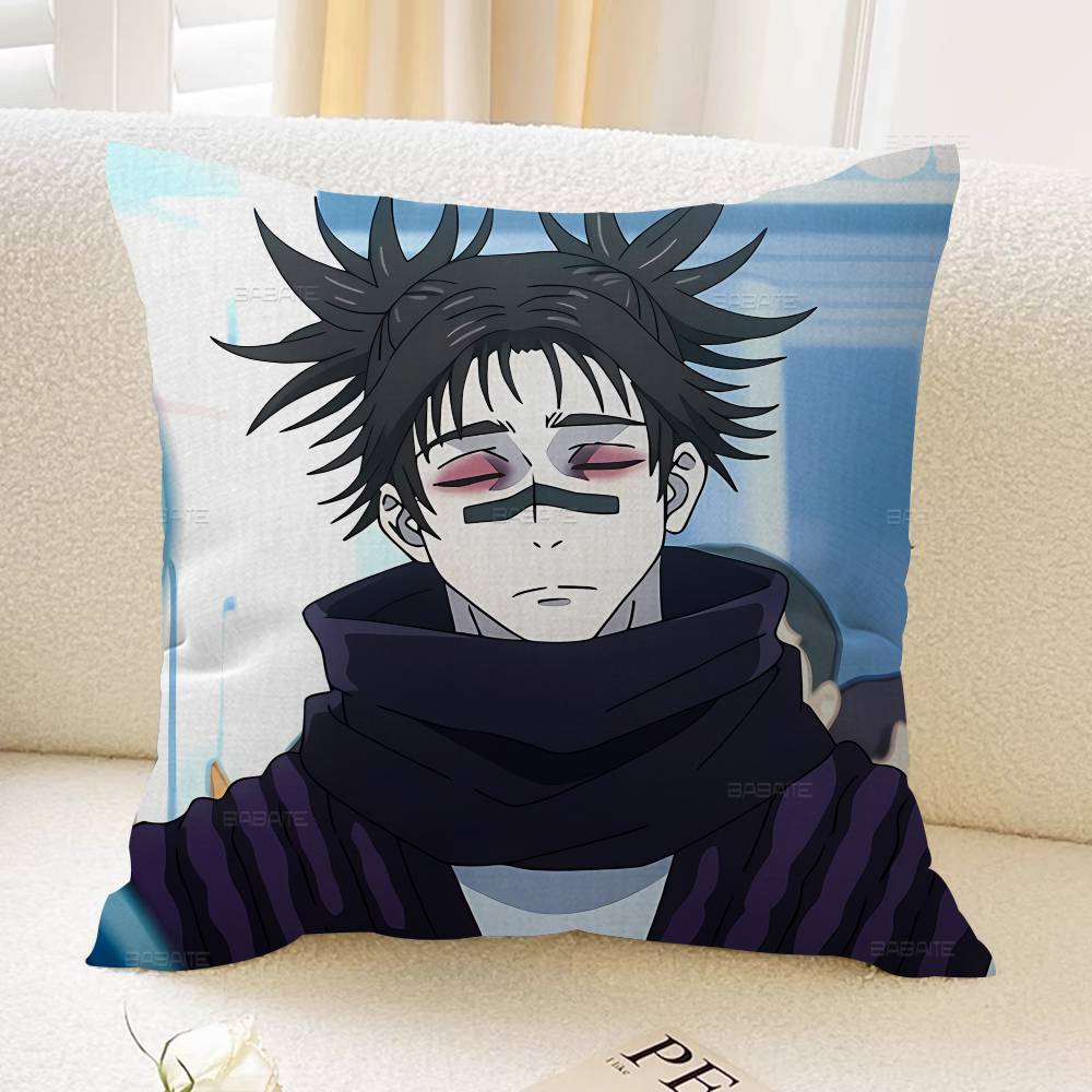 Choso Jujutsu Kaisen Anime Maple Design Cushion Cover Happy Autumn Harvest decor Holiday Decorati Pillow Cover