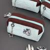Sea Salt Cheese Taro Small Pencil Case - Cute, High-Value Star Stationery Bag