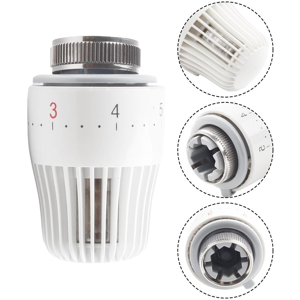 1pc M30X1.5 Thermostatic Temperature Control Valve Valve Head Home Improvement Home Temperature Control System Accessories