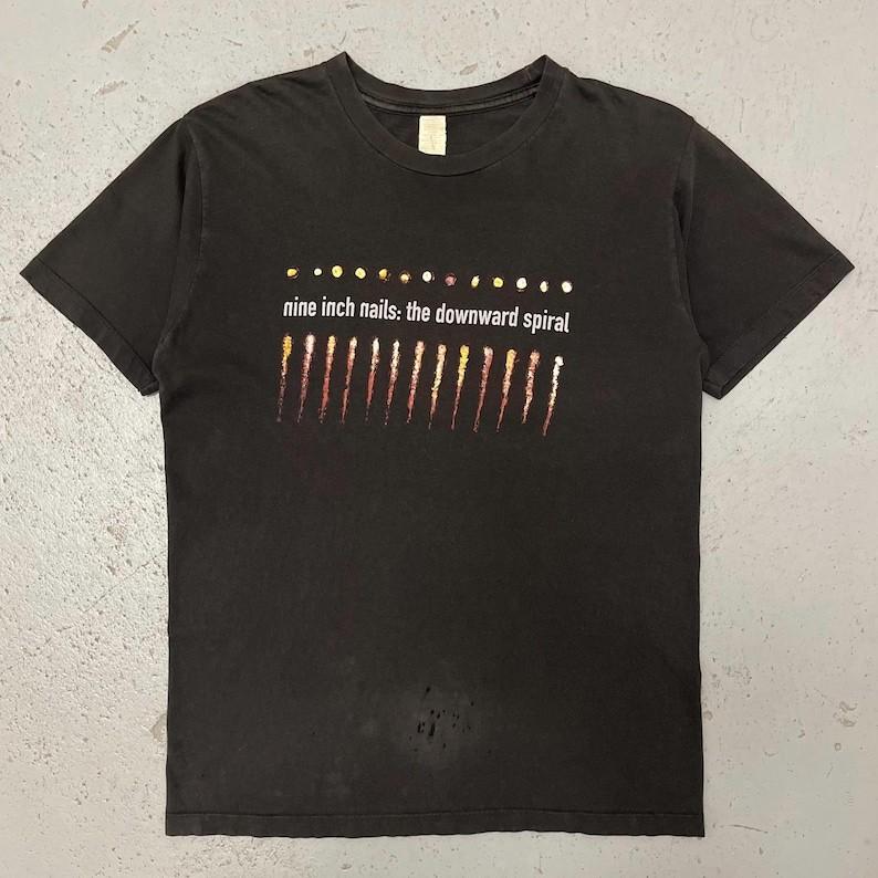 

Vintage 2000s Nine Inch Nails The Downward Spiral Rare Double Sided Reprint Unisex T-Shirt L