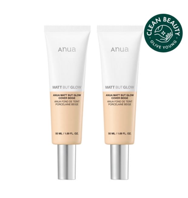 Anua Matte But Glow Cover Beige 50ml Double Pack
