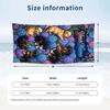 Floral Garden Theme Beach Towel Personalized Custom Name & Text Soft Quick Dry Beach Towel for Swimming Travel