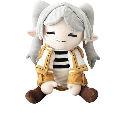 Frieren Beyond Journey's End Kreslená plyšová hračka Anime periféria Mäkká vypchatá bábika Zberateľské predmety pre fanúšikov anime Deti na sviatočný darček