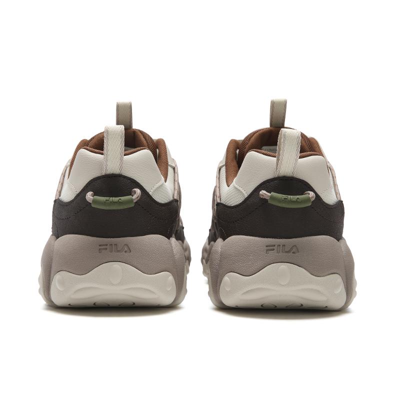 New FILA FLUID 6 Abrasion Resistant, Breathable, Lightweight Low Top Casual Shoes Men's Yellow Brown F12M542151FPP