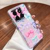 Pink Bowknots Floral Pattern Case For Xiaomi Redmi Note 15 Pro 4G Funda Redmi Note 14 13 Pro 5G Clear TPU Silicone Soft Cover